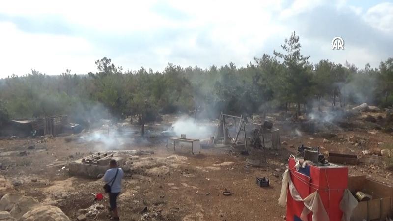Mersin'in Silifke ilçesindeki orman yangınında son durum
