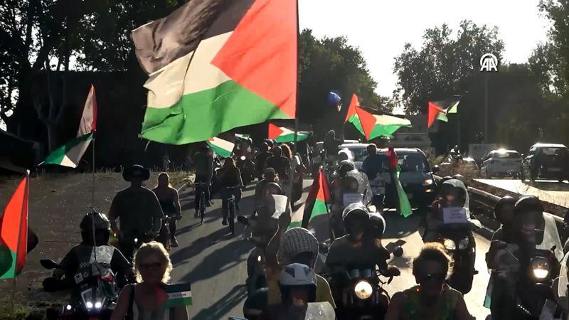 Londra’da ve Roma'da Gazze'ye destek protestosu düzenlendi
