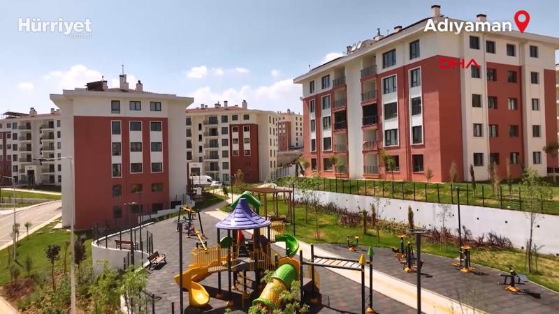 Bakan Kurum, Türkiye’nin en büyük şantiyesi Adıyaman- İndere'den görüntü paylaştı
