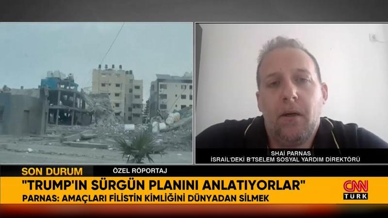 B'Tselem Sosyal Yardım Direktörü Shai Parnas: Netanyahu soykırımın kitabını yazıyor