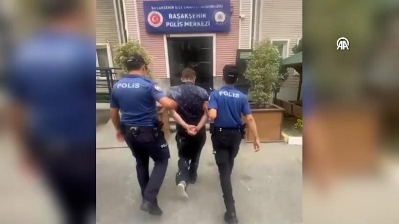 Başakşehir'de kediye şiddet uygulayan şüpheli yakalandı