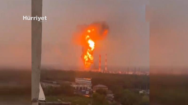Ukrayna ordusundan Rus petrol tesislerine saldırı