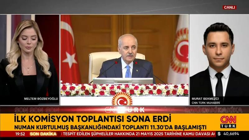 "Terörsüz Türkiye" komisyonunun ilk toplantısı sona erdi