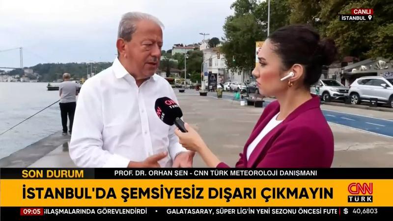 İstanbul'da yağış uyarısı! Rüzgar ve sağanak devam edecek mi? Orhan Şen canlı yayında açıkladı
