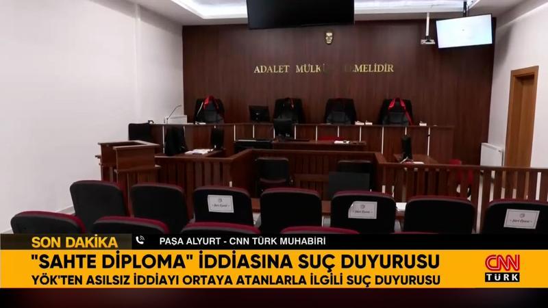 'Sahte diploma' iddiasına suç duyurusu