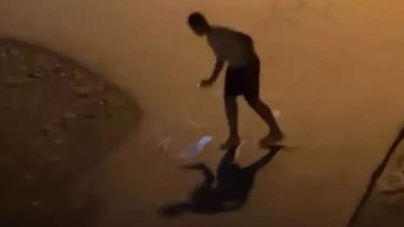 Sevgilisine özür mesajını suyla sokağa yazdı, benzin sanıp polisi aradılar
