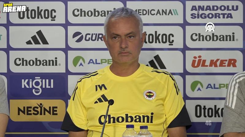 Fenerbahçe-Feyenoord maçı öncesi Jose Mourinho'dan Kerem Aktürkoğlu ve transfer açıklaması!