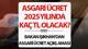 Asgari ücret 2025 zam oranı ve hesaplamaları yeni yıla çok az bir süre kala yoğunluk kazandı. Yeni asgari ücret zammı ne kadar olacak sorusunun yanıtı da milyonlarca çalışanın gündeminde. Mevcutta 17 bin 2 TL olarak devam eden asgari ücret ödemesi, tahminlere göre yeni yılda 20 bin TL civarında bekleniyor. 2025 net/brüt asgari ücret zammı ile ilgili olarak Çalışma ve Sosyal Güvenlik Bakanı Vedat Işıkhan'dan da önemli açıklamalar geldi. Ayrıca Hürriyet Gazetesi Yazarı Yalçın Bayer ise asgari ücre