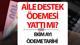 Aile destek ödemesi ne zaman yatacak sorusu Bakan Göktaş'ın açıklamasıyla yanıt buldu. Sosyal destekler kapsamında ödenen aile destek yardımı, 850 ile 1250-TL arasında değişen tutarlarda olmak üzere ihtiyaç sahibi hanelere her ay yatırılıyor. Bu yılın sonuna kadar uzatıldığı Aile Destek Programı  e-Devlet sistemi üzerinden, "Aile ve Sosyal Hizmetler Bakanlığı" "Sosyal Yardım Bilgileri Sorgulama" ekranına T.C kimlik numarası ile sorgulanabiliyor. Aile ve Sosyal Hizmetler Bakanı Mahinur Özdemir Gö