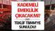 KADEMELİ EMEKLİLİK TABLOSU SON DAKİKA 2025 HABERLERİ | 2000 yılı sonrasına Kademeli (erken) emeklilik tablosu belli oldu mu, ne za