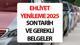EHLİYET YENİLEME SON TARİH 2025 || Ehliyet yenileme ücreti 2025 ne kadar, süresi ne zaman bitiyor? İşte gerekli evraklar ve randev