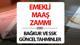 EMEKLİ MAAŞ ZAMMI TEMMUZ 2025 HESAPLAMA (4 AYLIK TAHMİNİ)📈 || Bağ-Kur ve SSK emekli maaş zammı ne kadar, kaç TL olacak? TÜİK Mayı
