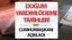 DOĞUM YARDIMI (5 BİN TL) ÖDEME TAKVİMİ ||Cumhurbaşkanı Erdoğan'dan açıklama geldi! Birinci, ikinci, üçüncü çocuğa doğum yardımı ne