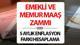 EMEKLİ VE MEMUR MAAŞ ZAMMI 2025 TEMMUZ AYI HESAPLAMA (5 AYLIK ENFLASYON FARKI) 📈|| Emekli ve memur maaşı ne kadar olacak 2025? Ba