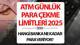 BANKA PARA ÇEKME LİMİTLERİ YENİ TUTARLAR 2025 TEMMUZ || Bankaların para çekme limitleri güncellendi! Hangi bankadan ne kadar para 