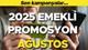 BANKALARIN TEK TEK EMEKLİ MAAŞI PROMOSYONLARI AĞUSTOS 2025 || Emekli promosyonu hangi banka yüksek veriyor? Emekli promosyon başvu