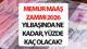 Yılbaşı memur maaş zammı yeni artış oranı hesaplama tablosu, enflasyon farkı ile şekillenmeye devam ediyor. Son dakika memur maaş zammı 2026 Merkez Bankası enflasyon tahmini ile gündeme geldi. Türkiye Cumhuriyet Merkez Bankası 2025 sonu enflasyon tahminlerini paylaştı. Türkiye Cumhuriyet Merkez Bankası (TCMB), 2025 sonu enflasyon tahmini aralığını yüzde 25-29'dan yüzde 31-33'e çıkardı. Yeni tahminler, milyonlarca memur ve emeklinin maaş artış oranlarını da değiştirdi. Peki, memur maaş zammı 2026