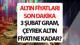 ALTIN FİYATLARI CANLI-ANLIK SON DAKİKA 3 ŞUBAT 2026 (ALIŞ-SATIŞ TAKİP) || Altında yükseliş başladı! Bugün gram altın, çeyrek altın