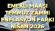 EMEKLİ MAAŞI 2026 TEMMUZ ZAMMI HESAPLAMASI (TÜİK 3 AYLIK ENFLASYON FARKI) || SSK, Bağkur emekli maaş zammı Temmuz'da ne kadar, yüz
