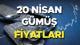 Gümüş fiyatları 20 Nisan haftanın ilk gününde merak ediliyor. Doların küresel para birimleri karşısındaki zayıflaması, altın fiyatlarındaki yukarı yönlü seyri destekleyen bir diğer unsur oldu. Asya pay piyasalarında endeksler yüzde 2’yi aşan kazançlar kaydetti. Orta Doğu’da savaşın başladığı 28 Şubat’tan bu yana yaklaşık yüzde 10 değer kaybeden altın, son günlerde ateşkes umutları ve küresel büyümedeki yavaşlama beklentileriyle toparlanma eğilimine girdi. Peki gümüş gramı kaç TL, ONS gümüş ne ka