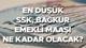 SSK, Bağkur emekli kök maaşı yeni tutar hesaplaması, 2026 Temmuz ayına ilerlerken gündemde yer alan konu başlıkları arasında. Emekli kök maaşı (taban aylığı) miktarı da SGK hesaplama tablosu üzerinden sorgulanıyor. SGK 4A, 4B, 4C emekli maaşı yeni zammı, Temmuz ayının ilk günlerinde kesinlik kazanacak. Maaş zammında yeni tutarlar, TÜİK 6 aylık enflasyon farkı doğrultusunda belli olacak. Bu nedenle 2026 yılı ikinci yarısı için (Ocak, Şubat, Mart, Nisan, Mayıs, Haziran) Tüketici Fiyat Endeksi (TÜF