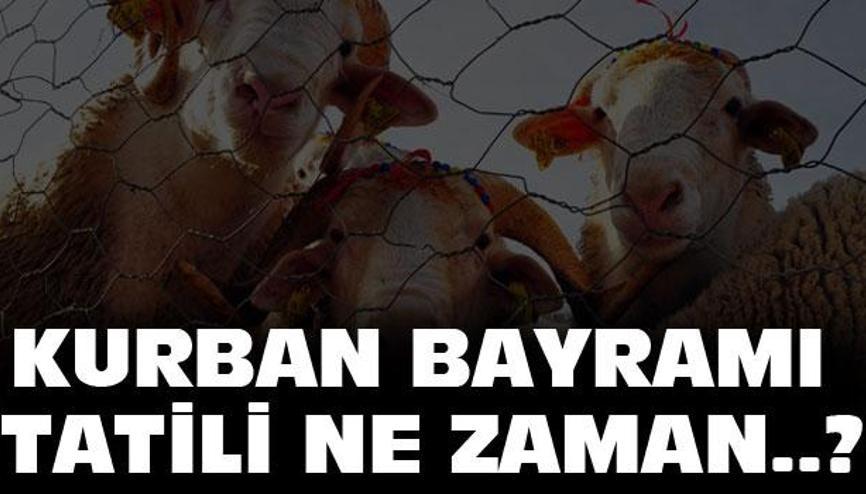 Kurban bayramı ne zaman