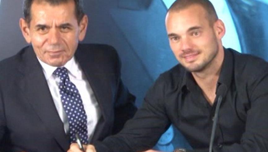 Sneijder sözleşmesini 2018e kadar uzattı