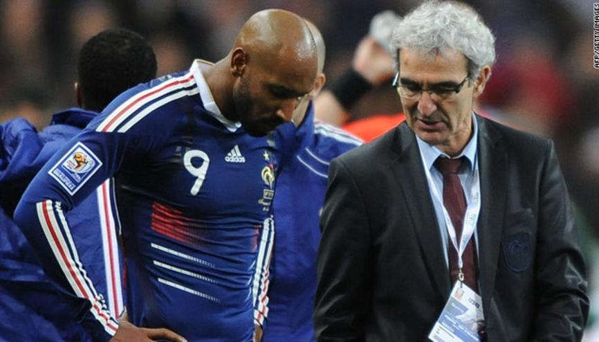 Silinmeyen kötü hatıralar: Nicolas Anelka-Fransa
