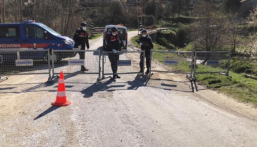 Trakya’da karantinaya alınan ilk köy Trakya’da karantinaya alınan ilk köy