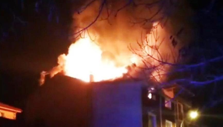 Kütahyada korkutan yangın Kontrol altına alındı