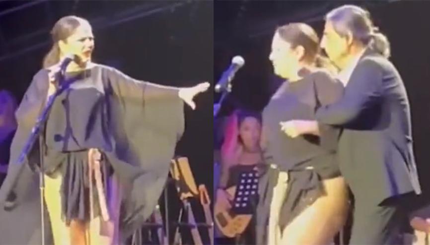 İzel korkuttu...Bir anda yere yığıldı