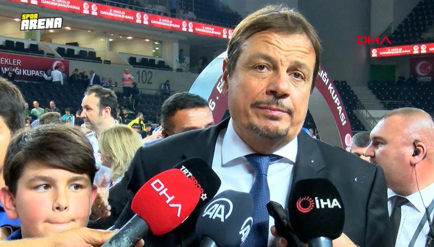 Ergin Ataman: Cumhurbaşkanlığı Kupası bizim için moral oldu