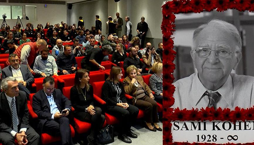 Usta gazeteci Sami Kohen ölümünün 1inci yılında anıldı