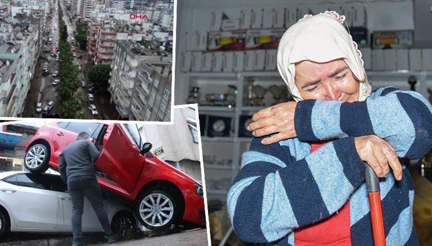 Antalyanın Kumluca ve Finike ilçelerinde selden fotoğraflar Antalyanın Kumluca ve Finike ilçelerinde selden fotoğraflar