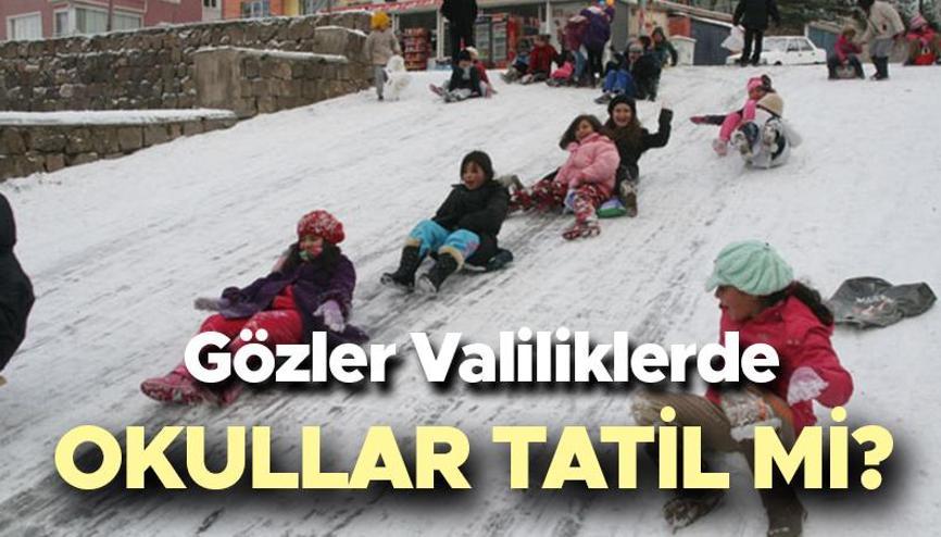 KAR TATİLİ EDİLEN İLLER | Bugün okullar tatil mi 31 Mart Cuma Ordu ve Muşta okul var mı, tatil mi oldu Valilikten açıklama KAR TATİLİ EDİLEN İLLER | Bugün okullar tatil mi 31 Mart Cuma Ordu ve Muşta okul var mı, tatil mi oldu Valilikten açıklama