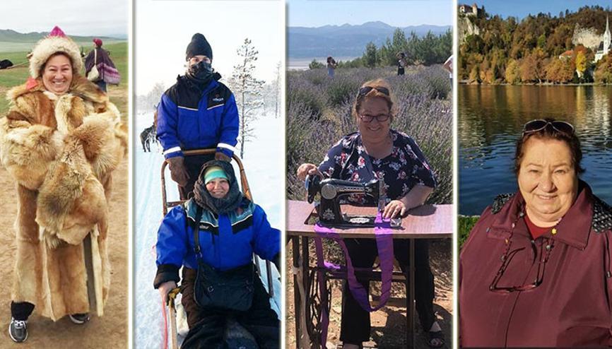 Çocuklarını torunlarını büyüttü, şimdi dünyayı geziyor: 73 yaşında 50’den fazla ülke… ‘Kanser beni yenemez, o Japonya’ya gidilecek’