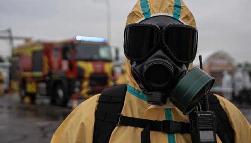 Ukrayna’da radyasyon tatbikatı