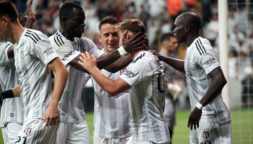 Beşiktaş oyun kurulumunda fark yarattı