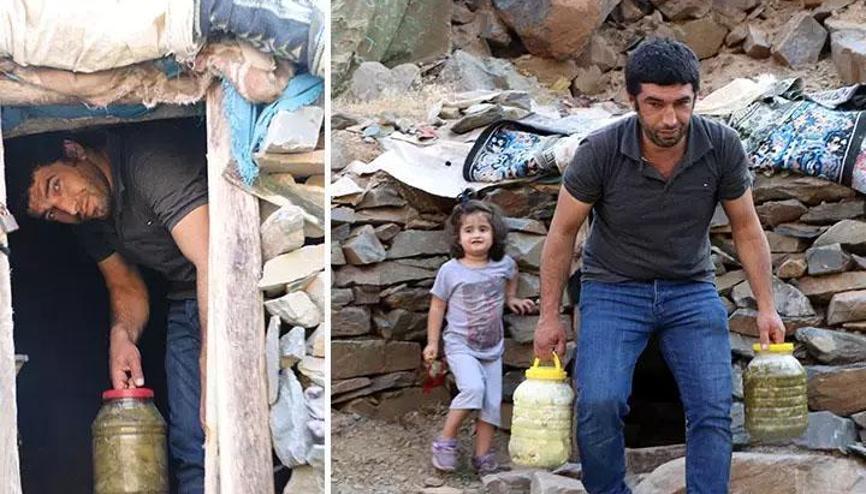 Hakkaride mağaraları buzdolabı olarak kullanıyorlar Hakkaride mağaraları buzdolabı olarak kullanıyorlar