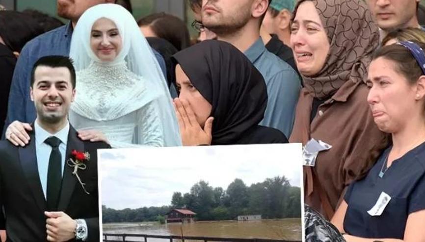 Kırklarelindeki sel felaketinde hayatını kaybeden doktor Selman Bağışlar ve eşi son yolculuğuna uğurlandı Kırklarelindeki sel felaketinde hayatını kaybeden doktor Selman Bağışlar ve eşi son yolculuğuna uğurlandı