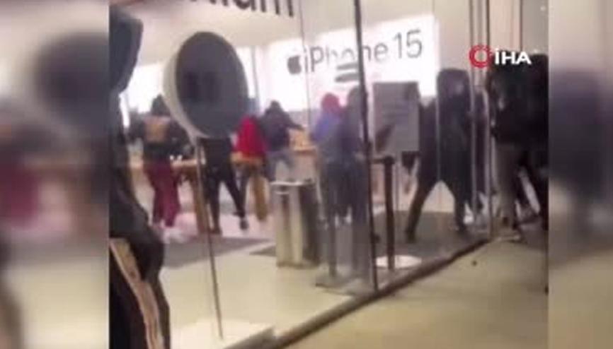 ABDnin Pensilvanya eyaletinde Apple mağazası yağmalandı