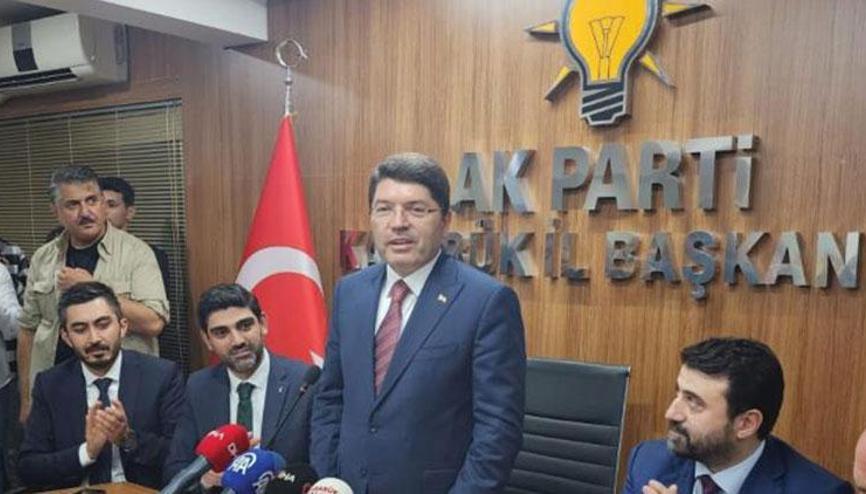 Adalet Bakanı Yılmaz Tunçtan yeni anayasa çağrısı Adalet Bakanı Yılmaz Tunçtan yeni anayasa çağrısı