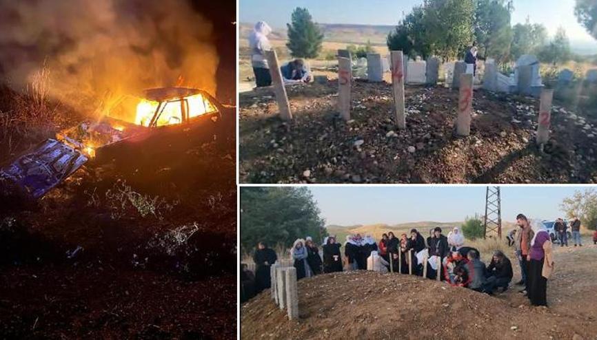 Siirtteki korkunç kazada hayatını kaybeden anne ve 5 çocuğuna acı veda Siirtteki korkunç kazada hayatını kaybeden anne ve 5 çocuğuna acı veda