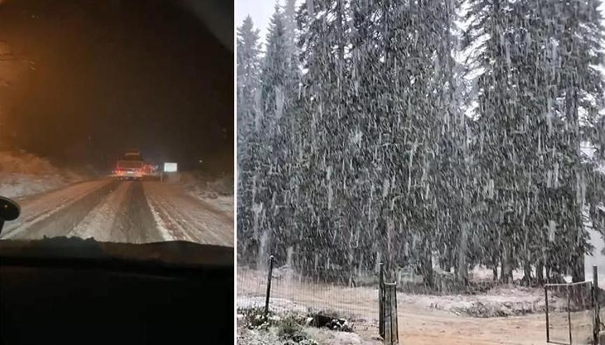 Meteoroloji uyardı... Kar yağışı başladı Meteoroloji uyardı... Kar yağışı başladı
