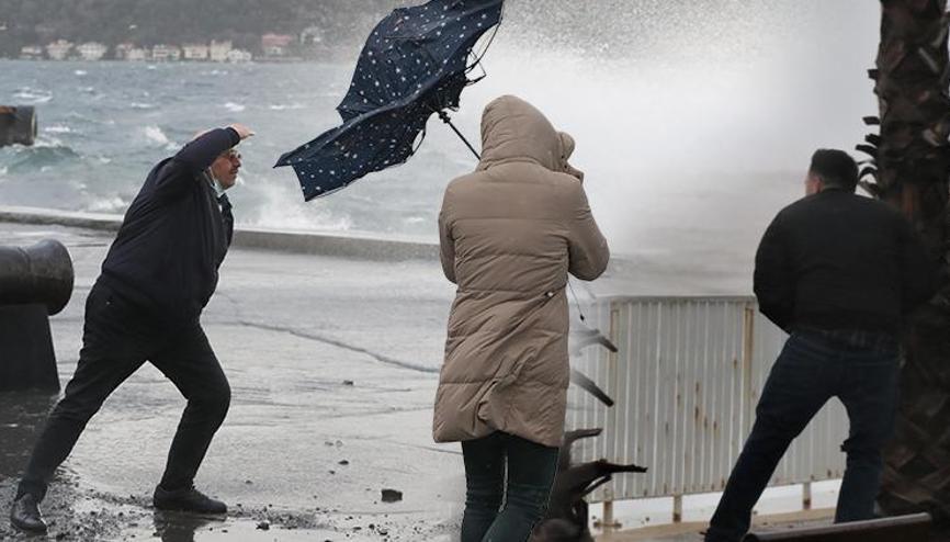 Hafta sonu için yağış ve fırtına uyarısı Dikkat: Hızı 110 kilometreyi bulabilir Hafta sonu için yağış ve fırtına uyarısı Dikkat: Hızı 110 kilometreyi bulabilir
