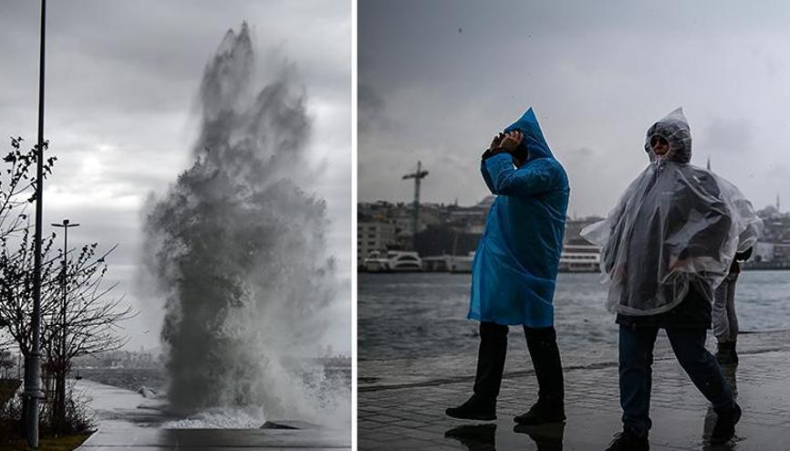 Meteorolojiden Marmara Bölgesi için fırtına uyarısı Meteorolojiden Marmara Bölgesi için fırtına uyarısı