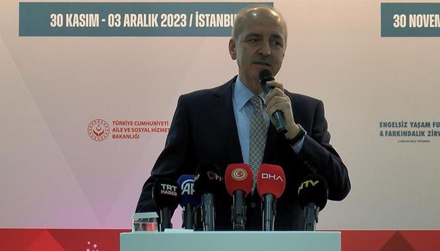 TBMM Başkanı Kurtulmuş: Engellilerin hayatın bir parçası olması devletin en temel sorumluluklarından biri TBMM Başkanı Kurtulmuş: Engellilerin hayatın bir parçası olması devletin en temel sorumluluklarından biri
