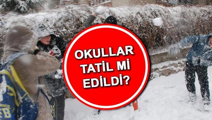 8 ARALIK OKULLAR TATİL Mİ BUGÜN OKUL VAR MI, SON DAKİKA İstanbul, Kocaeli, Mersin, Bursa, Tekirdağda okullar tatil edildi mi Meteorolojiden uyarı geldi 8 ARALIK OKULLAR TATİL Mİ BUGÜN OKUL VAR MI, SON DAKİKA İstanbul, Kocaeli, Mersin, Bursa, Tekirdağda okullar tatil edildi mi Meteorolojiden uyarı geldi