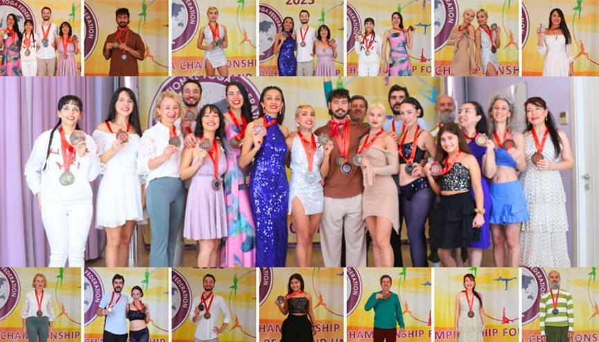 8. Dünya Yoga Şampiyonasında Türk sporculardan tarihi başarı