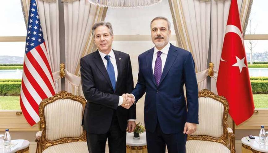 Blinken ve Fidan her hafta görüştü